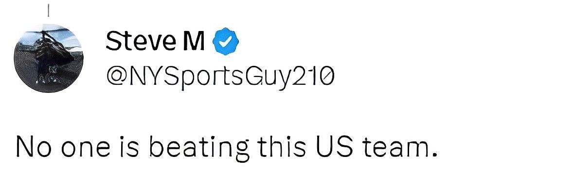 Fans react to USA&#039;s win