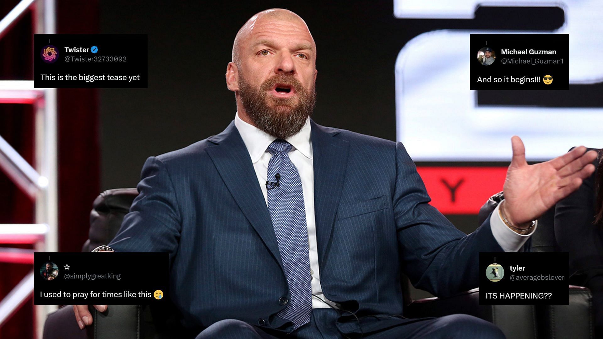 Triple H is the Chief Content Officer of WWE!