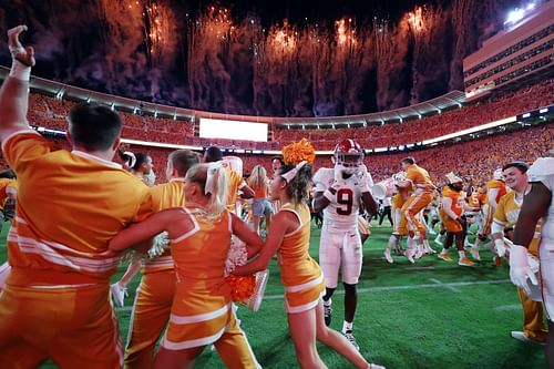 Tennessee ended a 16-year drought versus Alabama last year.