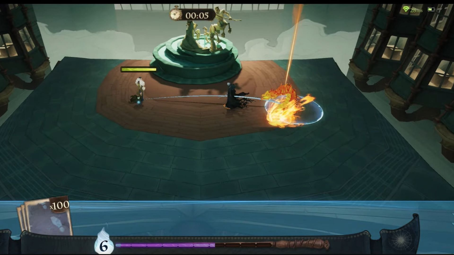 Players get to play as Dumbledore to defeat Voldemort (Image via Harry Potter Magic Awakened)