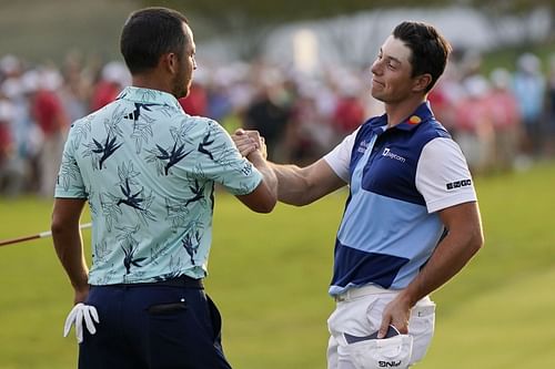 Xander Schauffele and Viktor Hovland