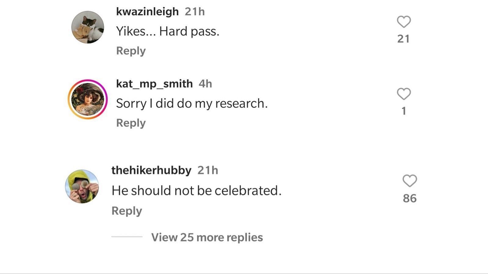 Netizens react to Sedaris&#039; recent post. (Images via Instagram/@amysedaris)