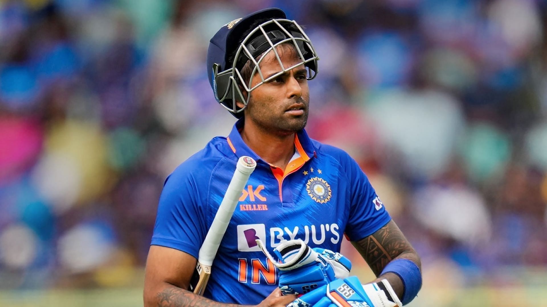Suryakumar Yadav has batted at almost all positions in the Indian batting order.