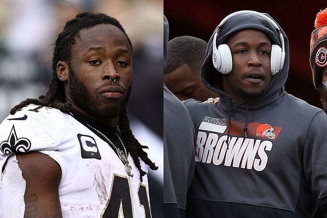 NFL Rumors: Saints bringing in $13,250,000 ex-Browns RB Kareem Hunt as Alvin Kamara contingency plan