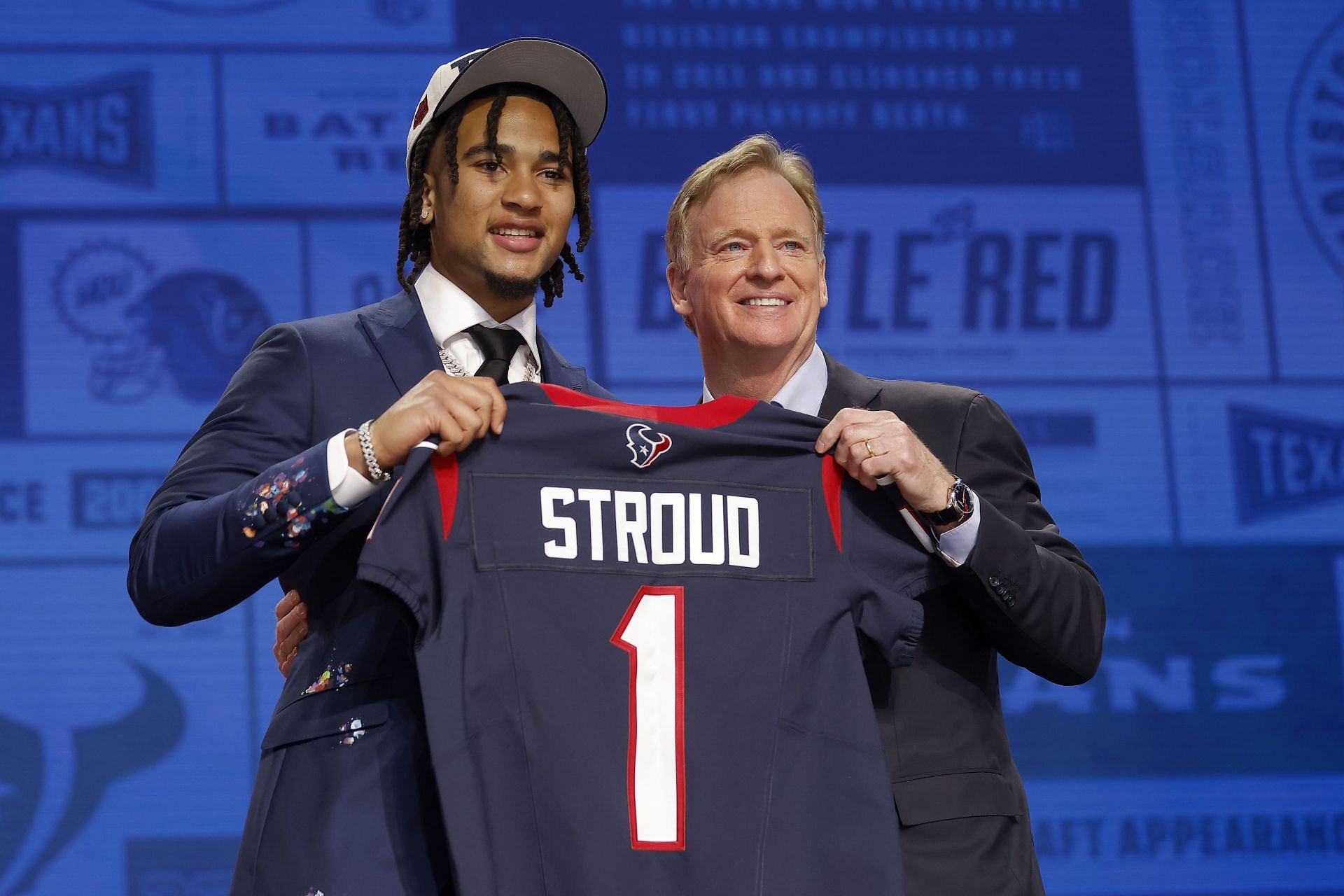 CJ Stroud at 2023 NFL Draft - Round 1