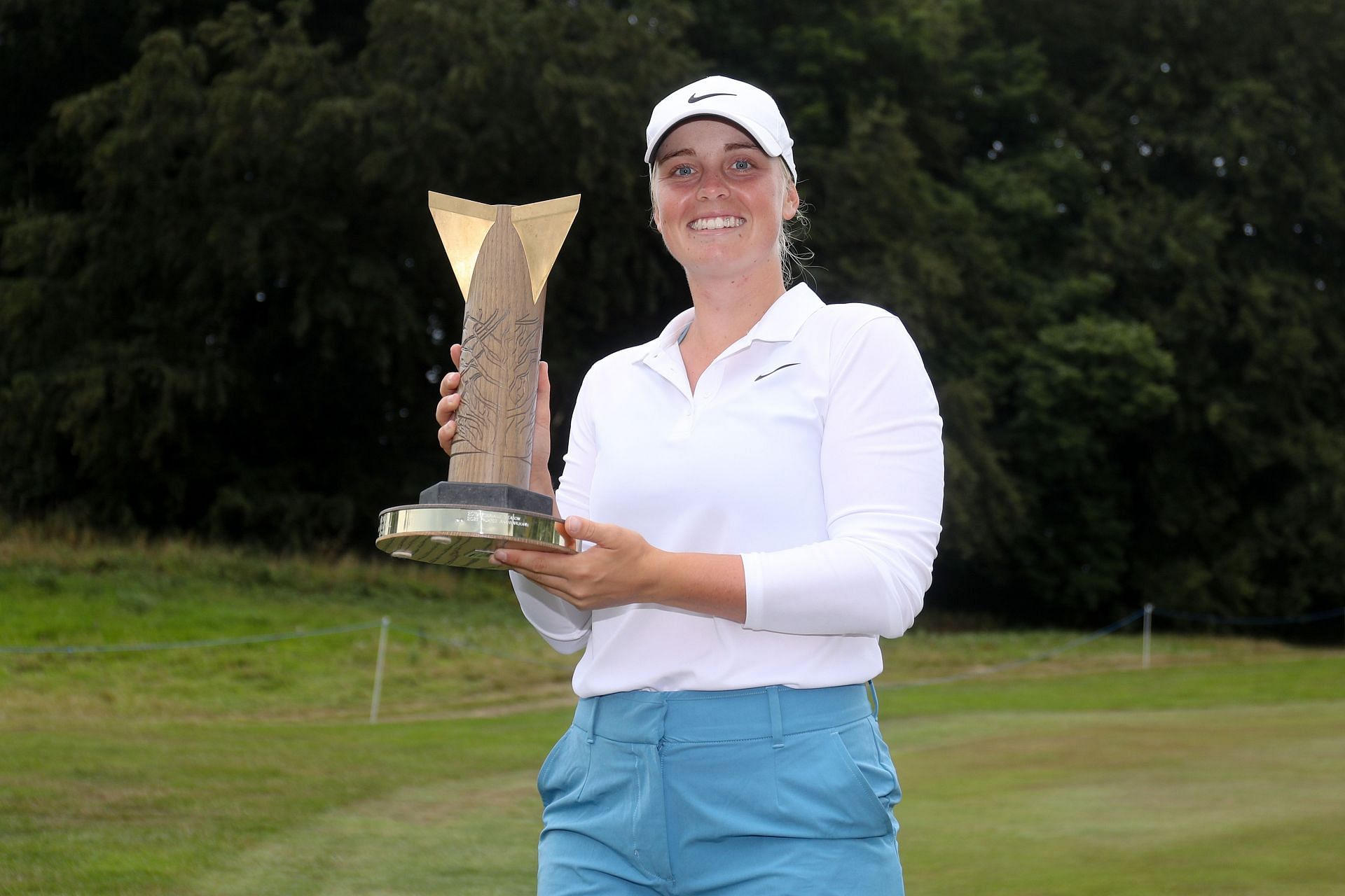 Maja Stark at the ISPS Handa World Invitational 2022 (via Getty Images)