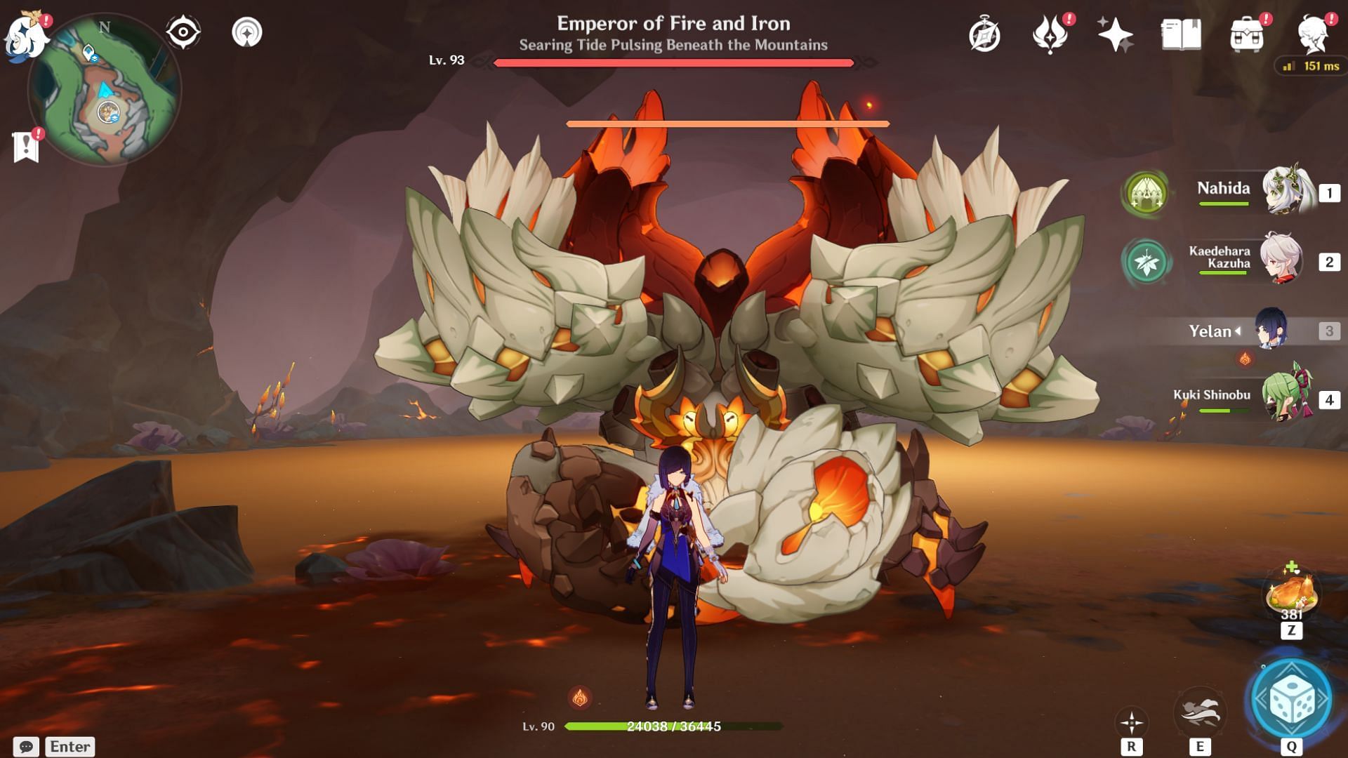 Emperor of Fire and Iron in-game POV (Image via HoYoverse)