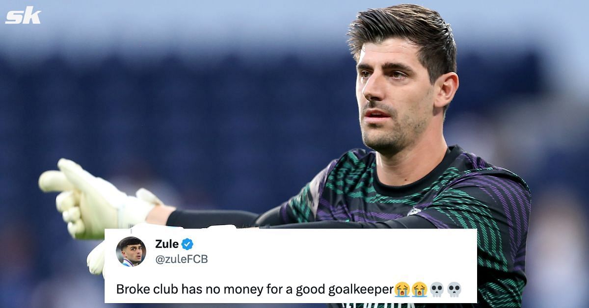 Fans react to Real Madrid replacing Thibaut Courtois with Kepa.