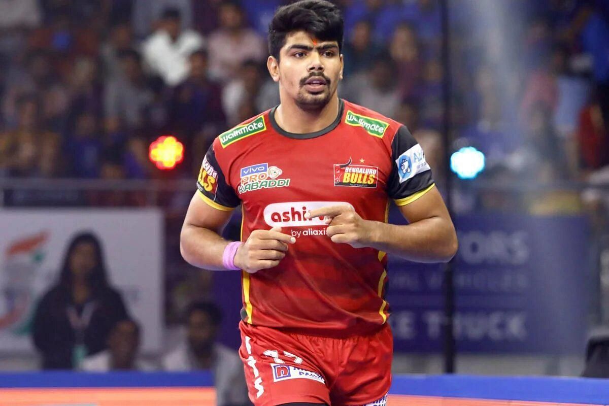 Pawan Sehrawat might break his own record for the highest bid in the auction at Pro Kabaddi 2023 Auction. (Image credits: PKL)