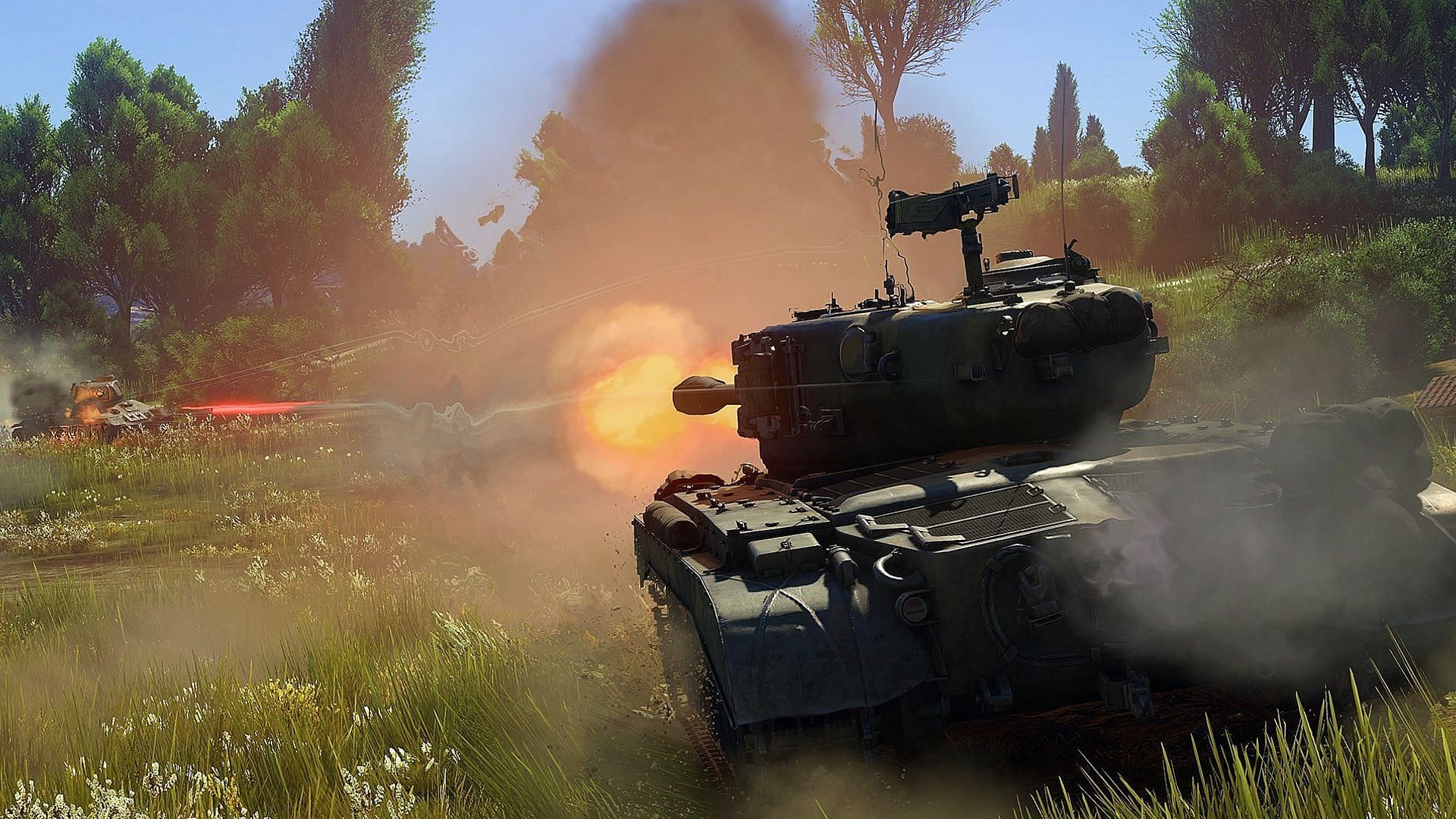 You must try to hit weak spots of enemy tanks (Image via War Thunder)