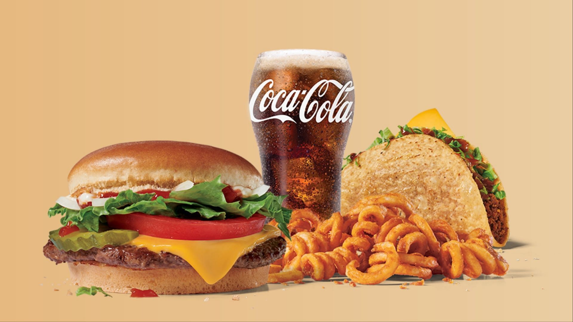 The $5 Jack Pack meal deal comes in two variants with a choice between a Chicken Burger and a Jr. Jumbo Jack Cheeseburger (Image via Jack in the Box)