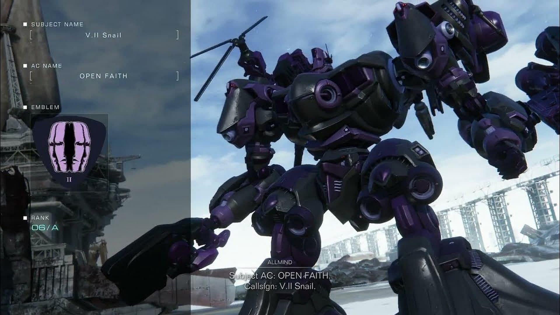 V.II Snail  Armored Core 6 Wiki