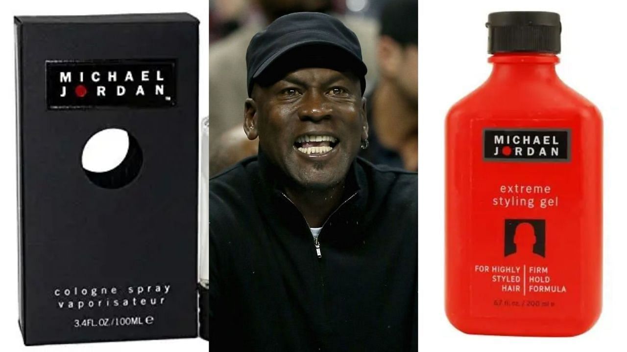 Michael Jordan has his own line of skincare products.
