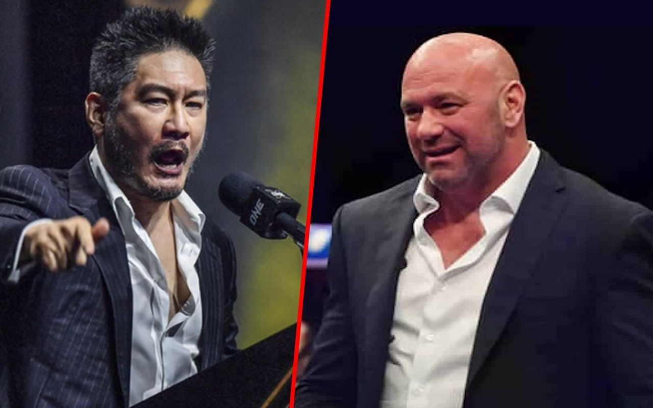 Chatri Sityodtong and Dana White - Photo by ONE Championship