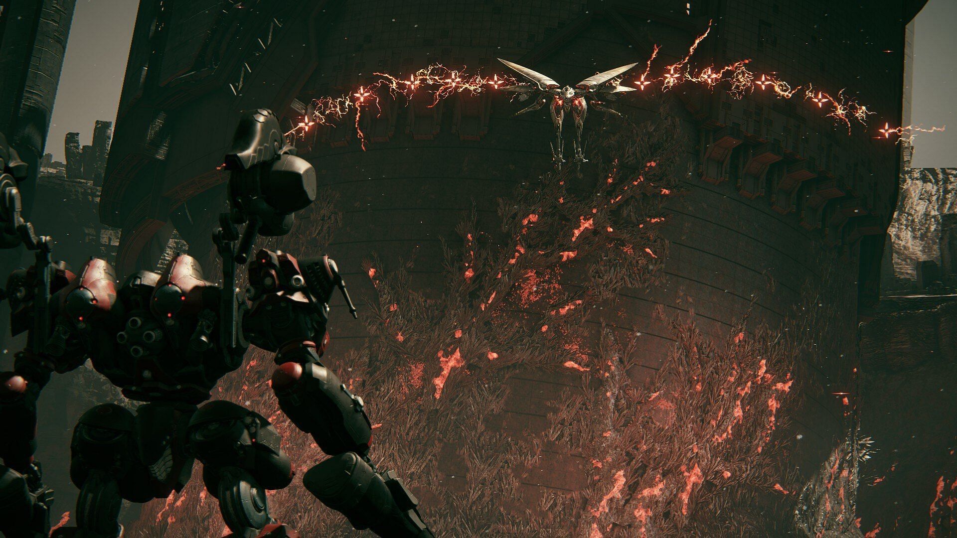 If tough boss fights are what you're looking for, Armored Core 6 has you covered (Image via FromSoftware, Sportskeeda)