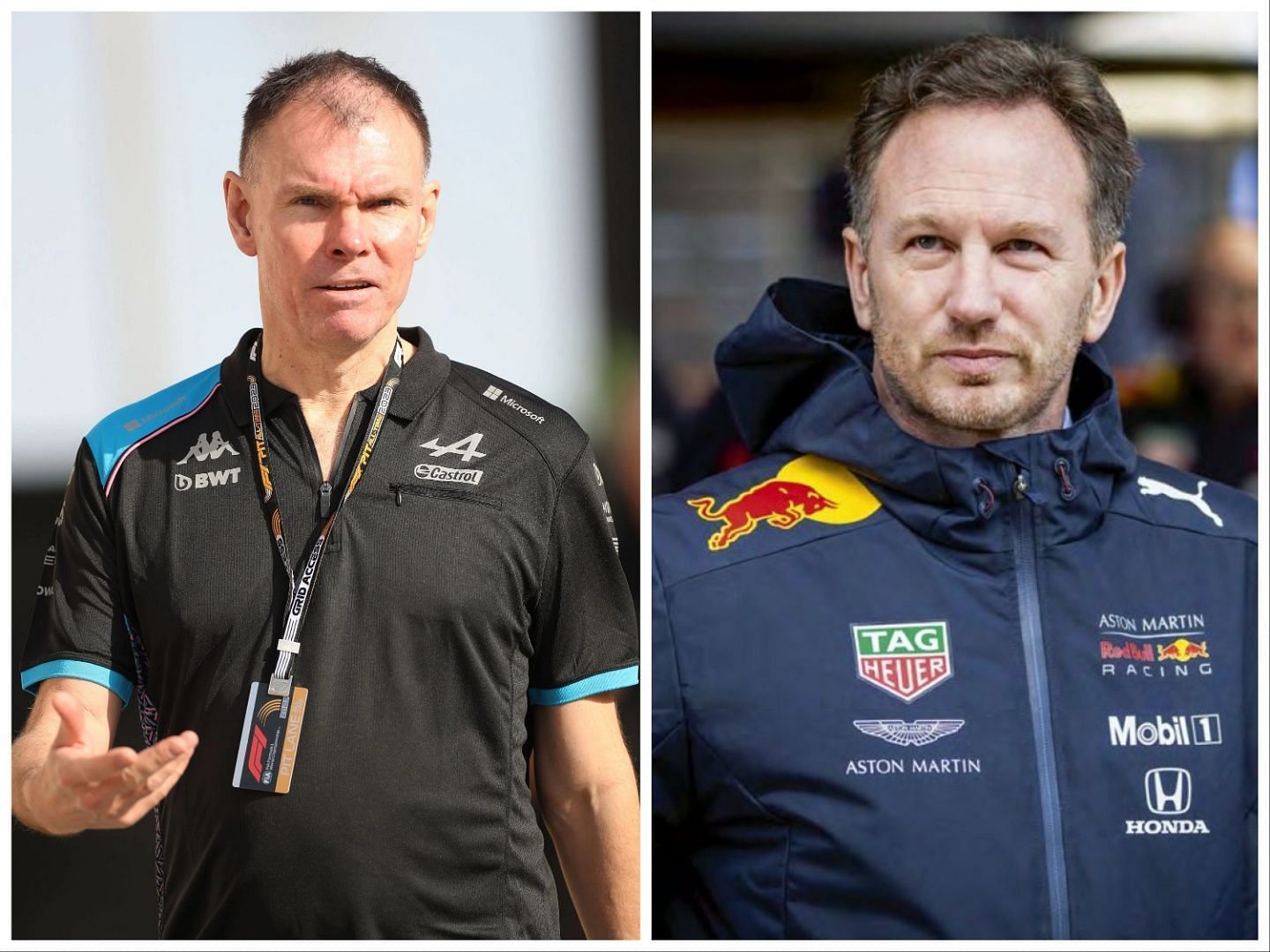 Alan Permane and Christian Horner (Images via Getty)
