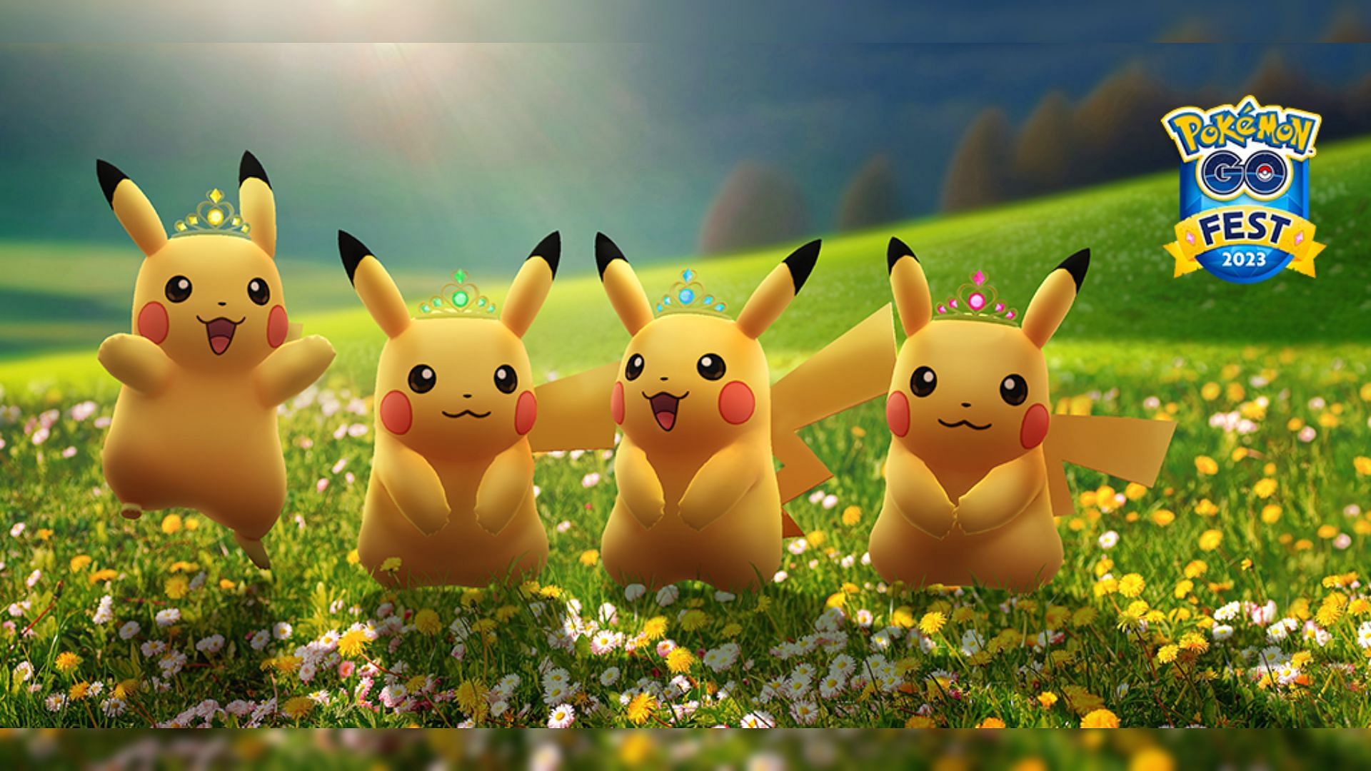 Special crowned Pikachu will be featured in Pokemon GO Fest 2023 (Image via Niantic)