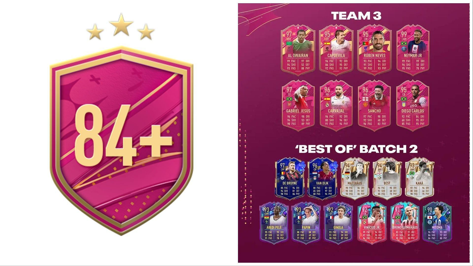 The latest upgrade pack is now live in FIFA 23 (Images via EA Sports)