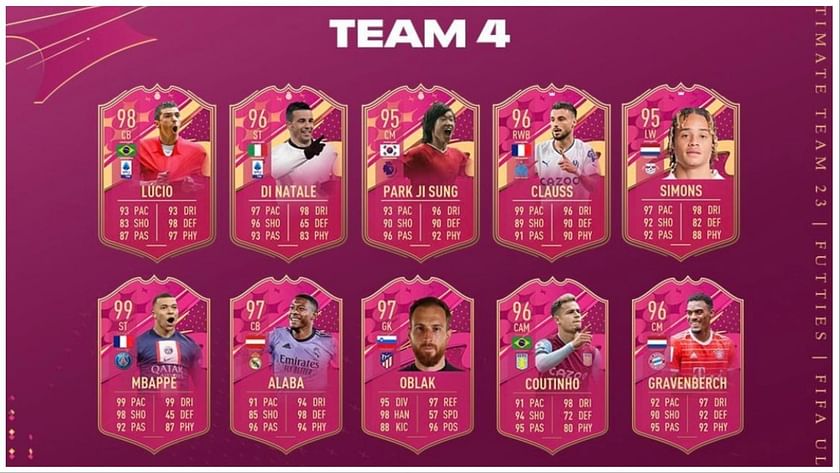 Ea Sports Release Futties Team 3 In Fifa 23 Kylian Mbappe Receives 99