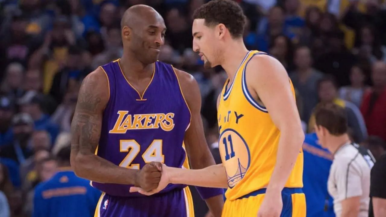 Klay Thompson has treasured his first game against his idol, the late Kobe Bryant.