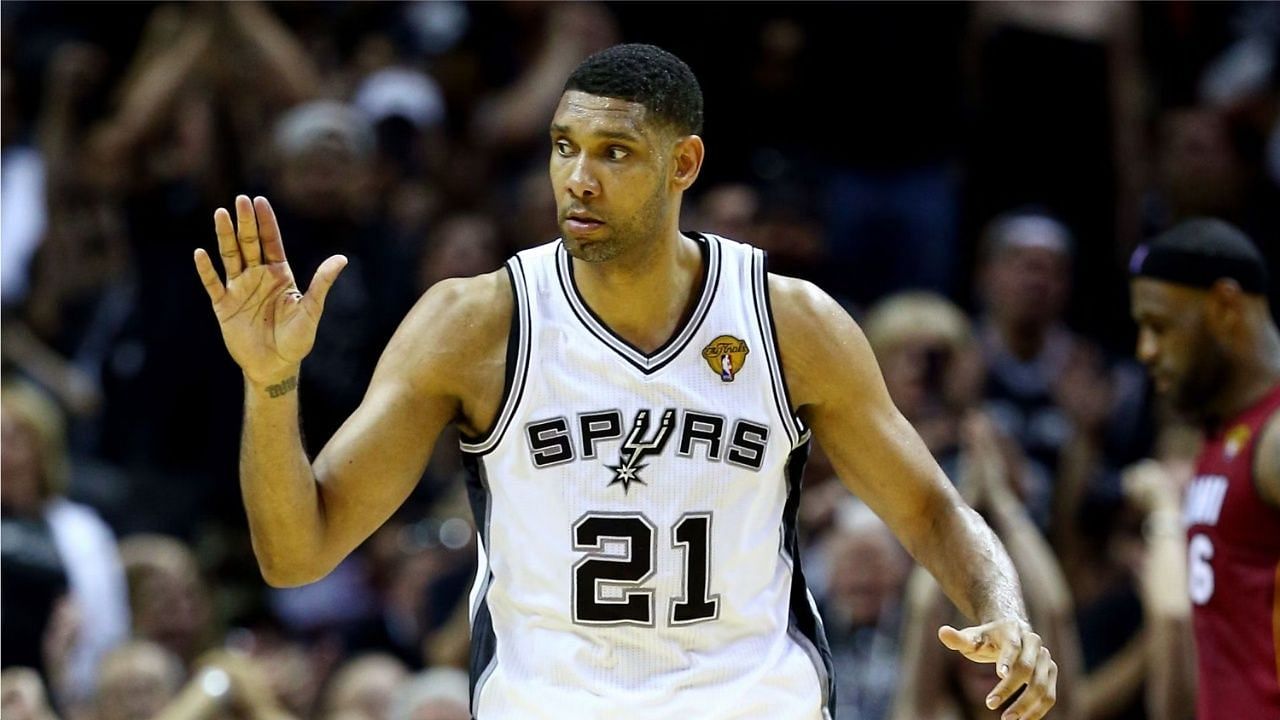 Tim Duncan won five NBA championships during his career.