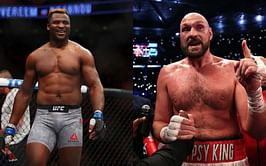 "Like Mayweather did with Conor McGregor" - Former UFC champion picks his bet in the Francis Ngannou vs Tyson Fury fight