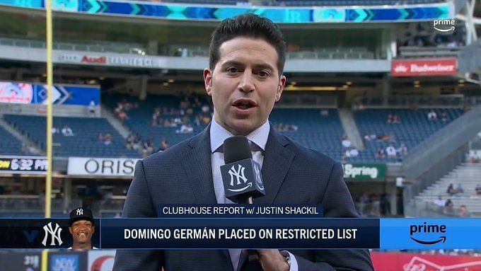 Yankees' Domingo German on restricted list for alcohol abuse