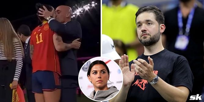Serena Williams' husband Alexis Ohanian endorses Alex Morgan condemning kiss incident and calling out "failures" of Spanish soccer federation