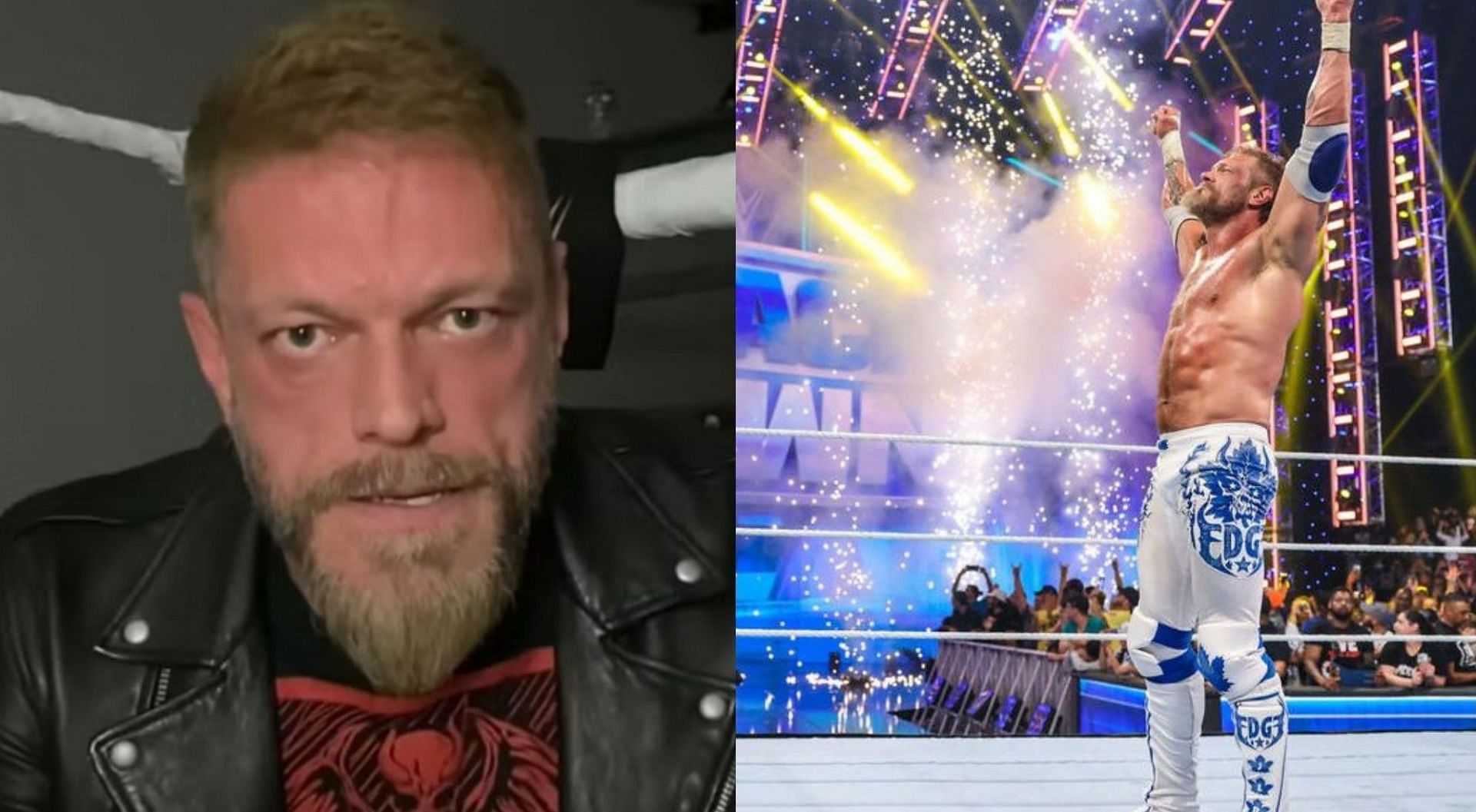 Edge received an emotional sendoff from the fans