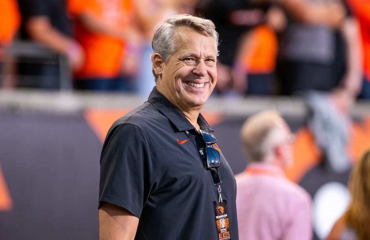 Oregon State Athletic Director Scott Barnes
