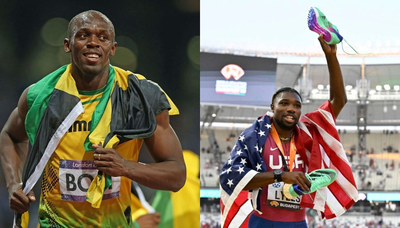 Noah Lyles vs Usain Bolt: Who ran the fastest 100m race at Athletics ...