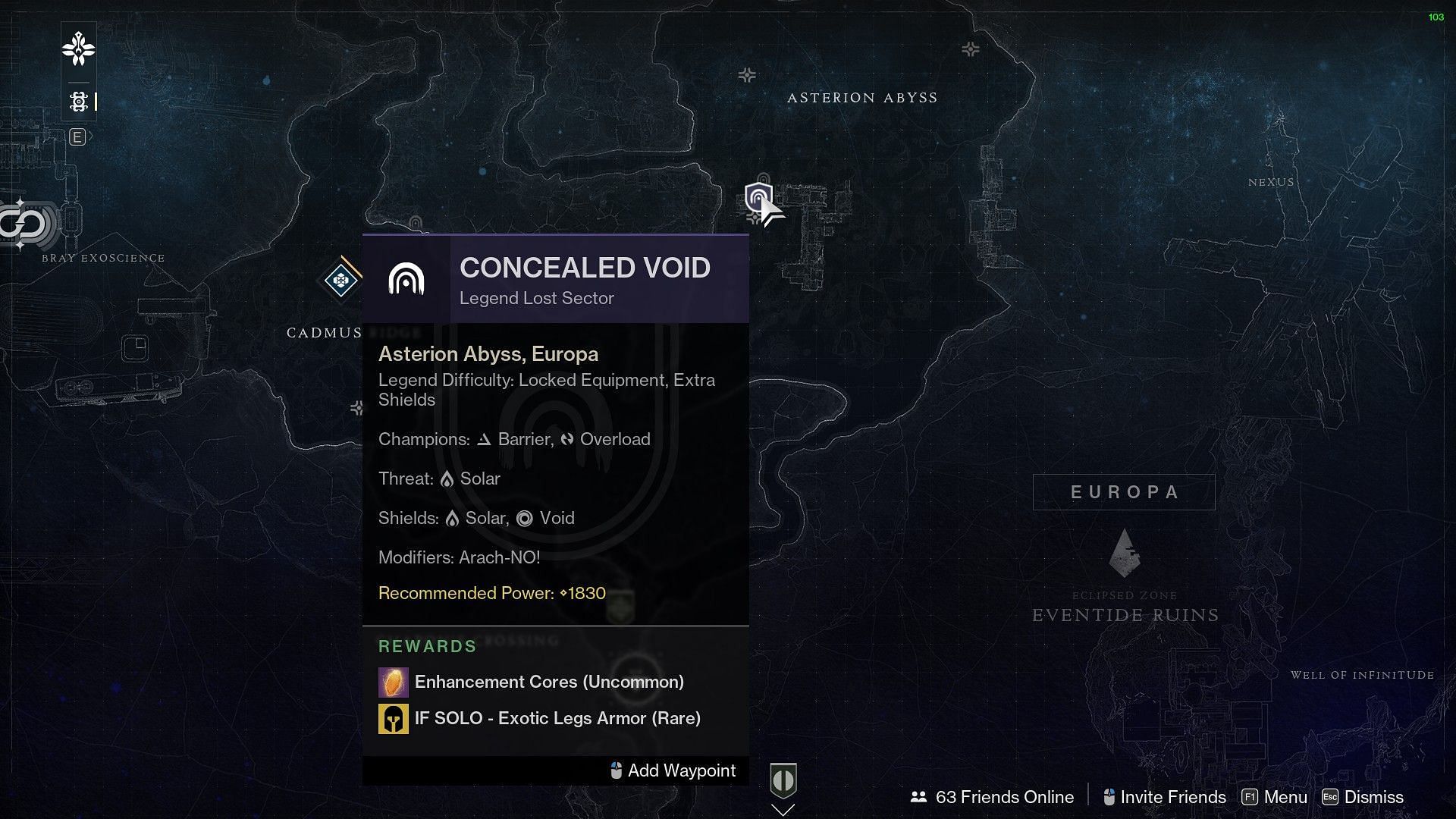 Concealed Void (Image via Destiny 2)