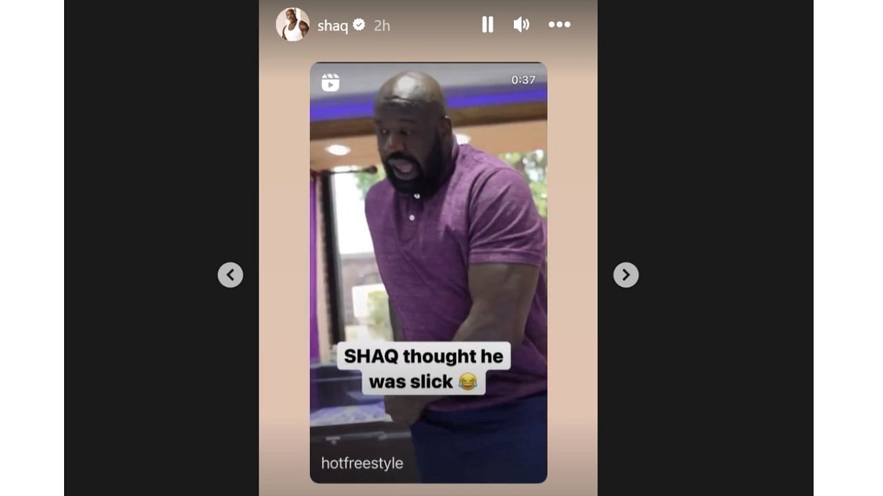 Shaq trolls a jewelry storekeeper by trying to sneak in the goods before paying for them.