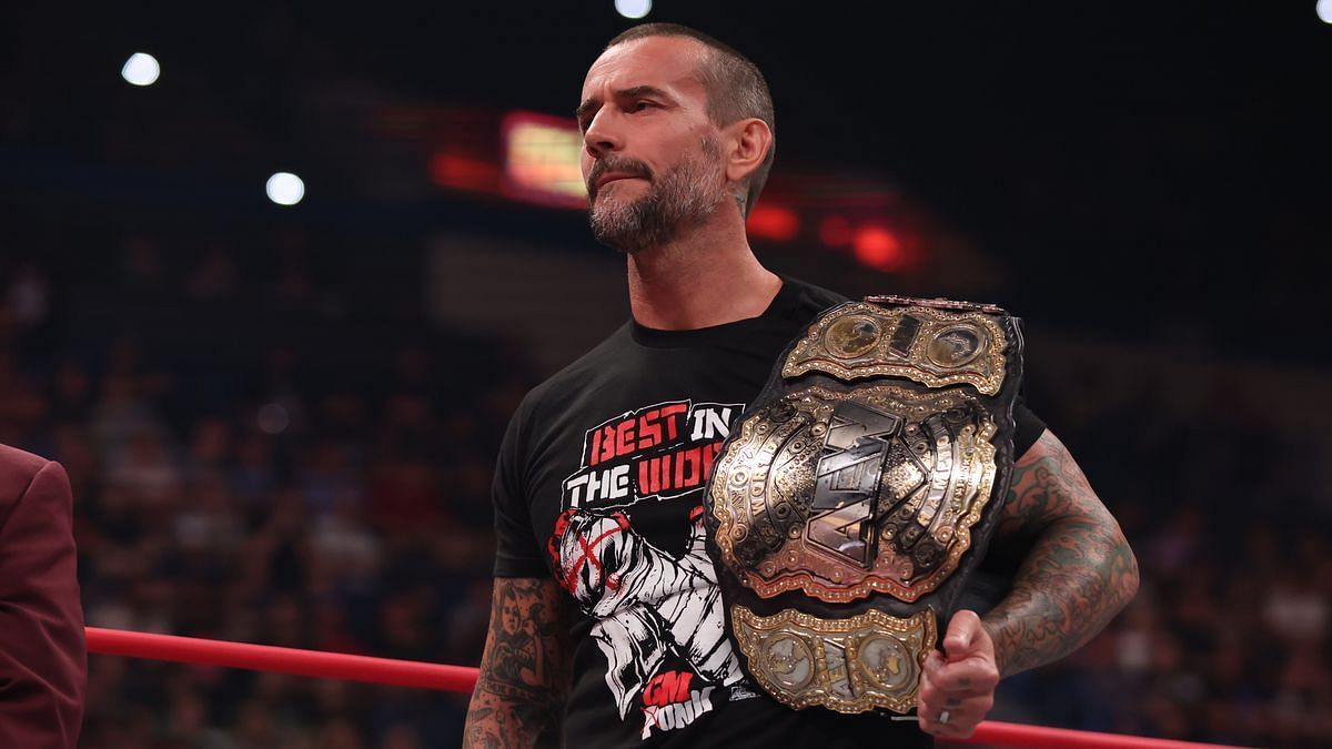 CM Punk is a two-time AEW World Champion