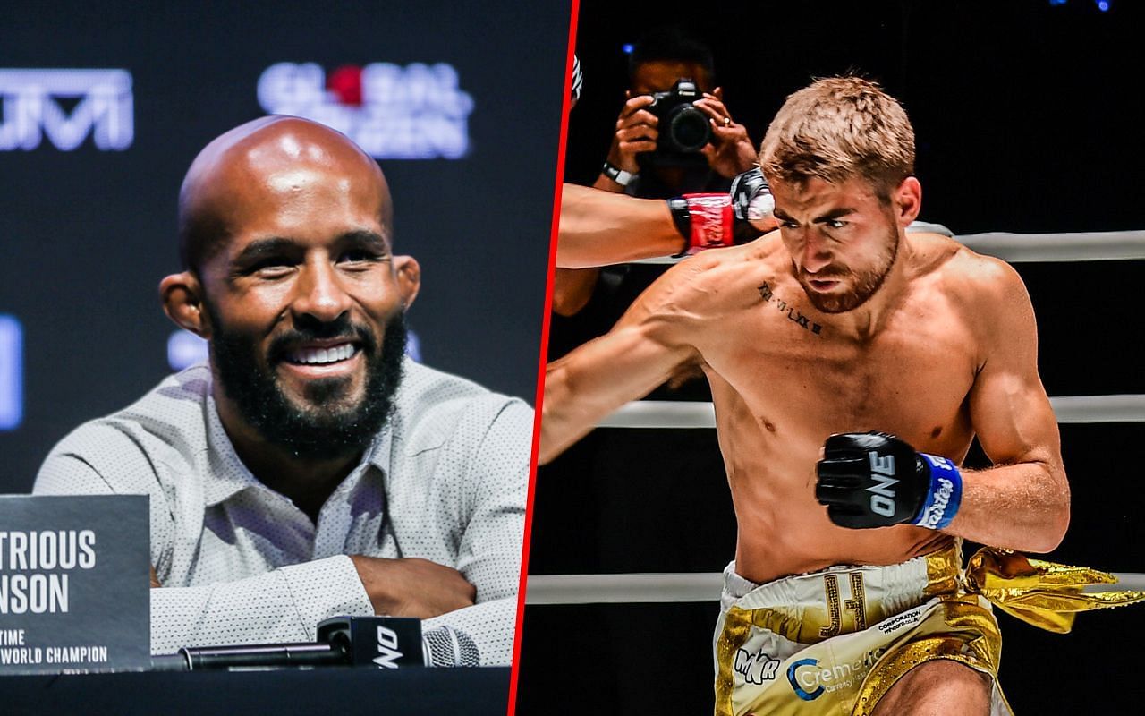 Demetrious Johnson (Left) is a big fan of Jonathan Haggerty (Right)