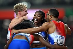 Team USA sets 4x400m mixed relay world record at the 2023 World Athletics Championships