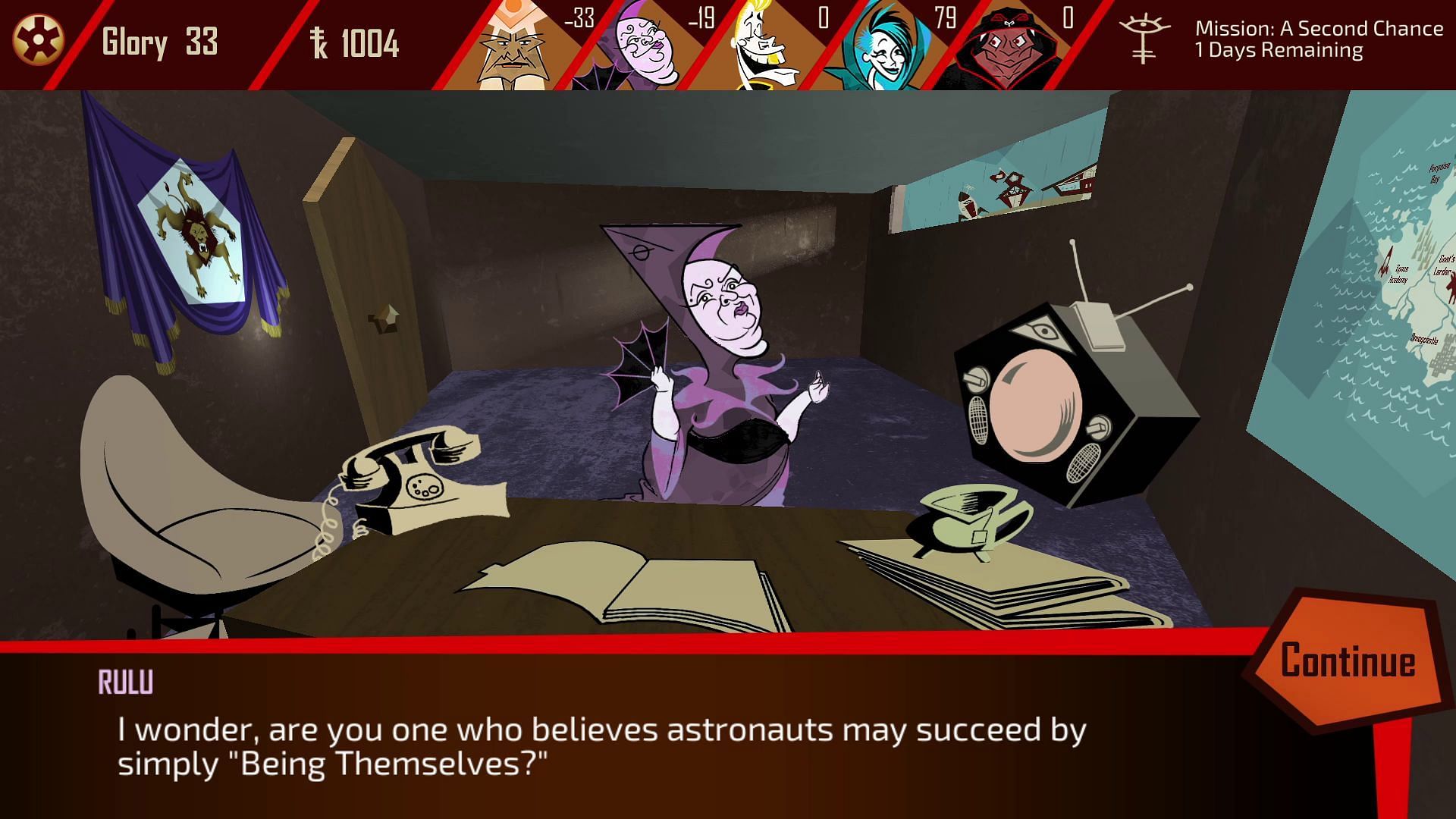 Astronaut The Best is an unique hybrid of rogue-like and text-based games (Image via Universal Happymaker)