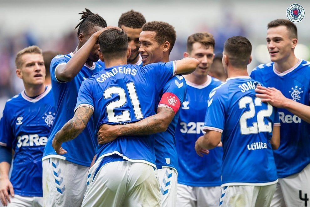 Rangers beat Servette 2-1 in the first leg 