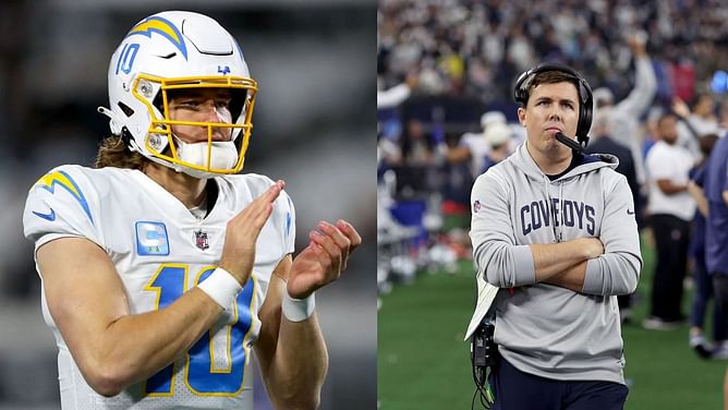 Justin Herbert gives initial thoughts on ex-Cowboys OC Kellen Moore’s impact on LA Chargers