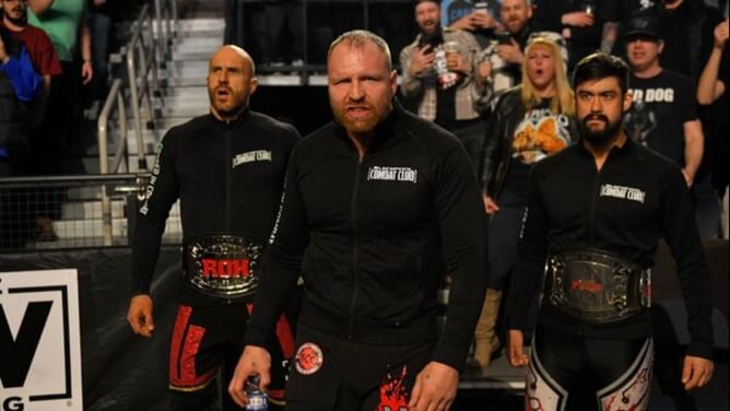 AEW stars return as heels to unveil themselves as the Blackpool Combat Club's mystery partners for All In
