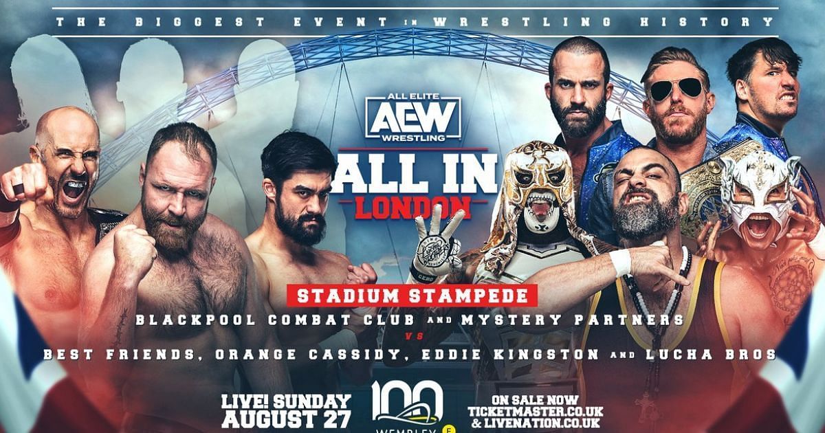 AEW All In Blackpool Combat Club