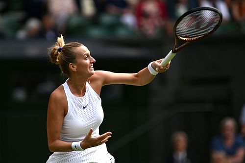 Petra Kvitova at the Wimbledon Championships.