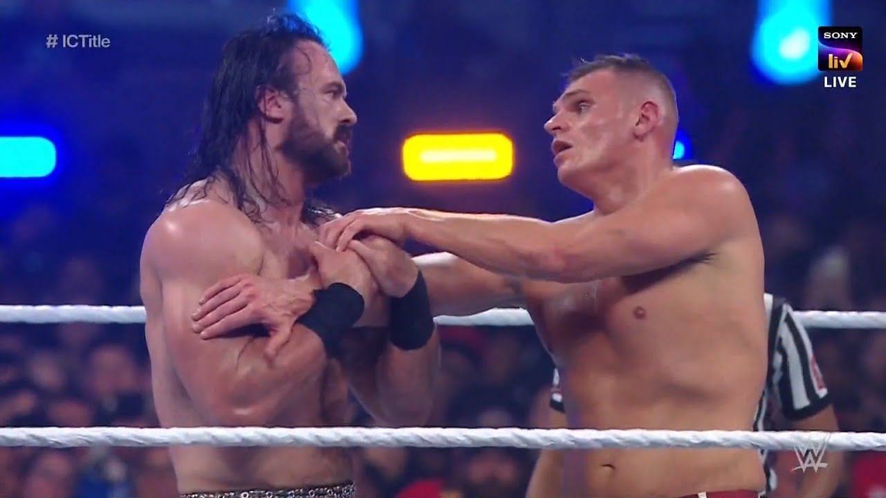 Gunther and Drew McIntyre slugged it out at SummerSlam 2023.
