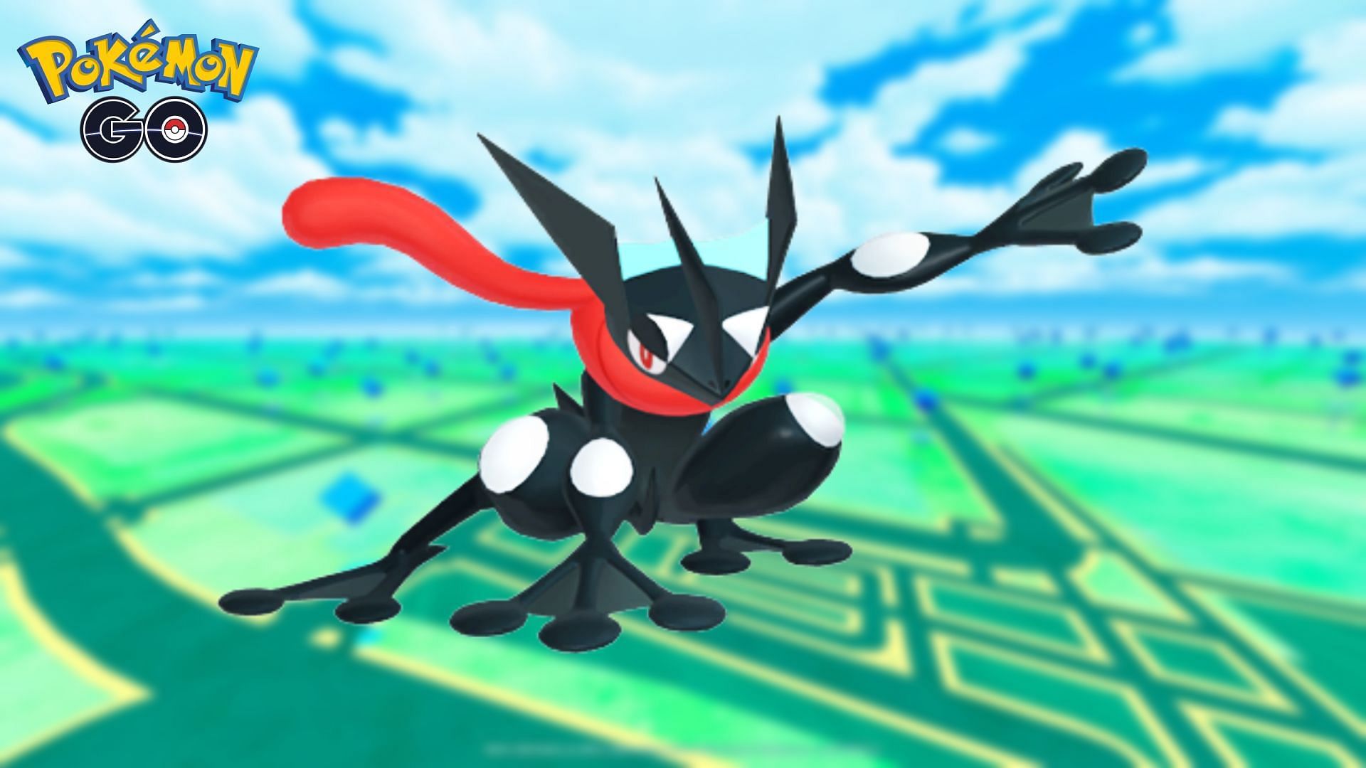 Shiny Greninja in Pokemon GO (Image via Sportskeeda)