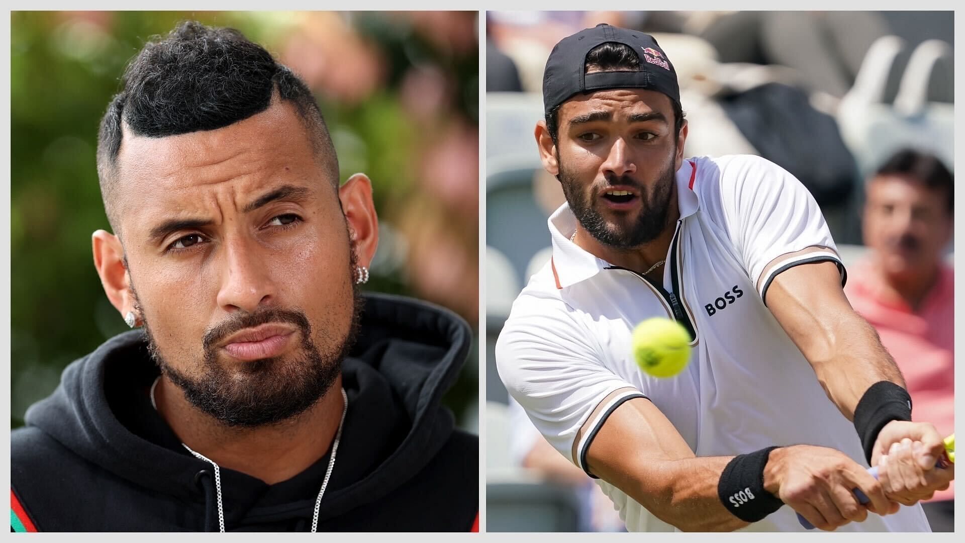 Nick Kyrgios has sympathized with Matteo Berrettini.