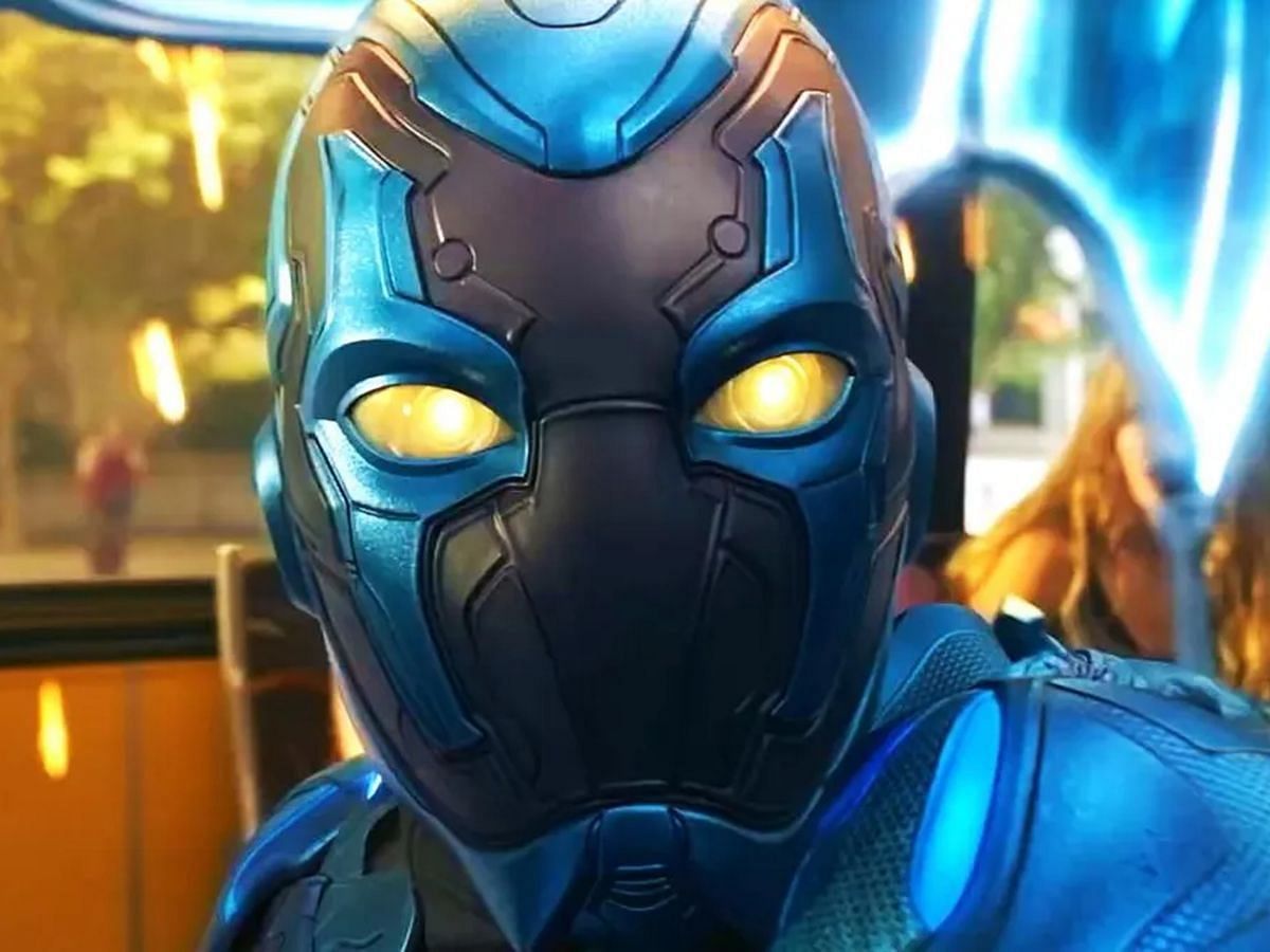 A still from the Blue Beetle movie (Image via DC)