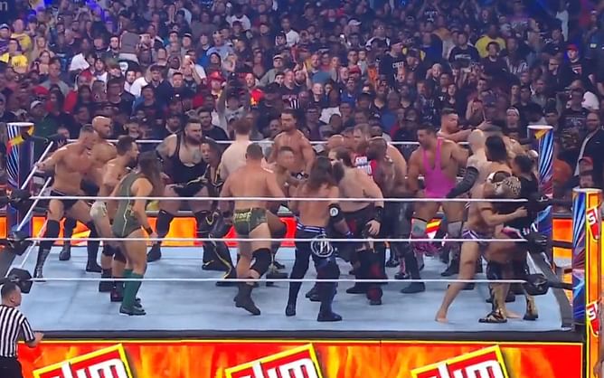 Current champion didn't even get an entrance at SummerSlam 2023 before the Battle Royal