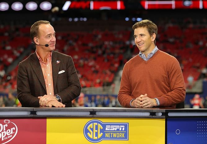 Peyton Manning credits Eli Manning for helping him keep sanity from media criticism in course of legendary NFL career
