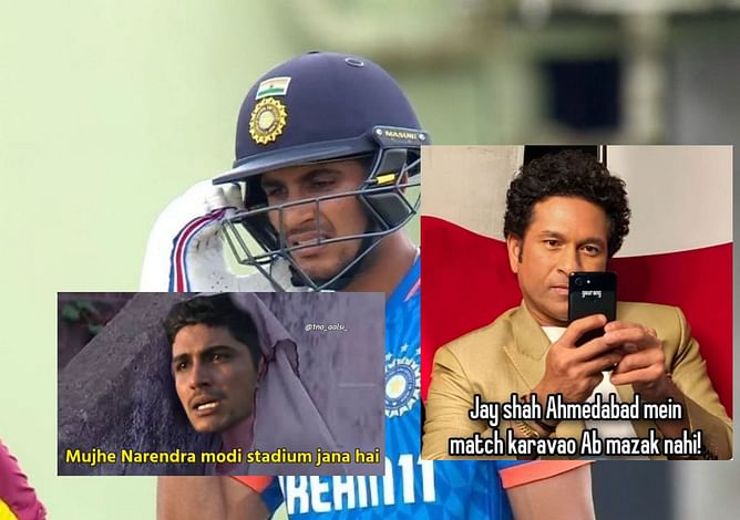 "Give me Ahmedabad Highways or may I retire?"- Fans slam Shubman Gill after his yet another batting failure in 3rd T20I against West Indies