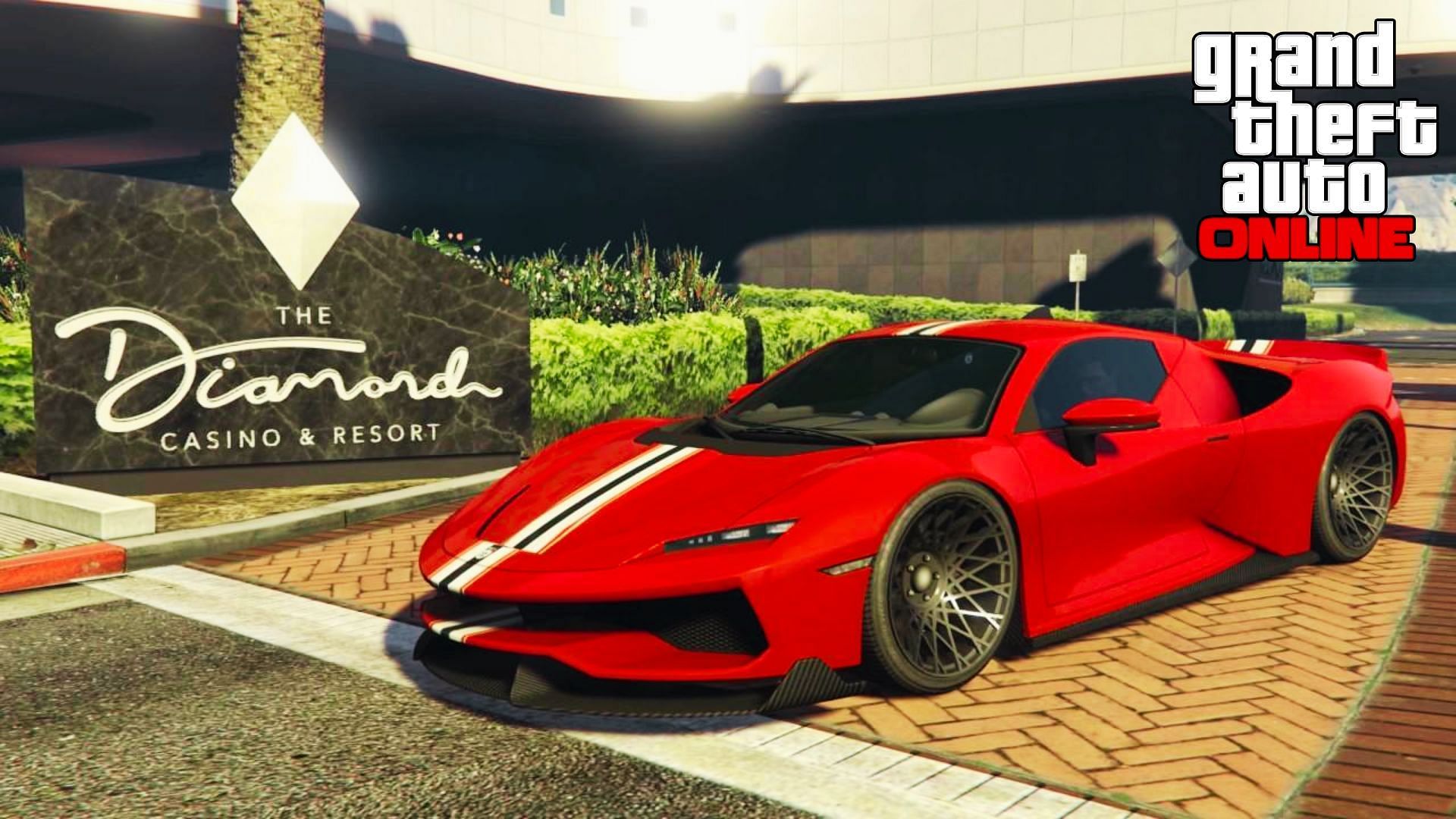 The Itali RSX in its full glory in GTA Online (Image via GTA Base/TylerG94)